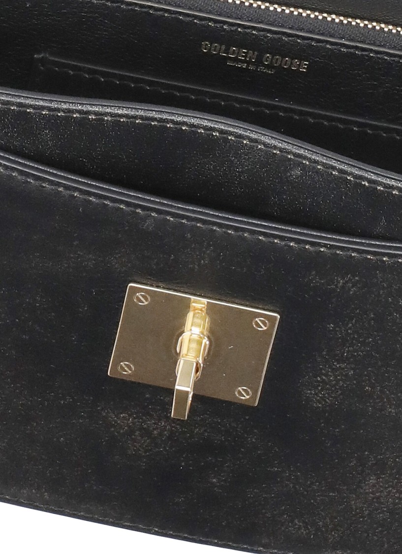 Golden Goose Black Gioia Bag In Black