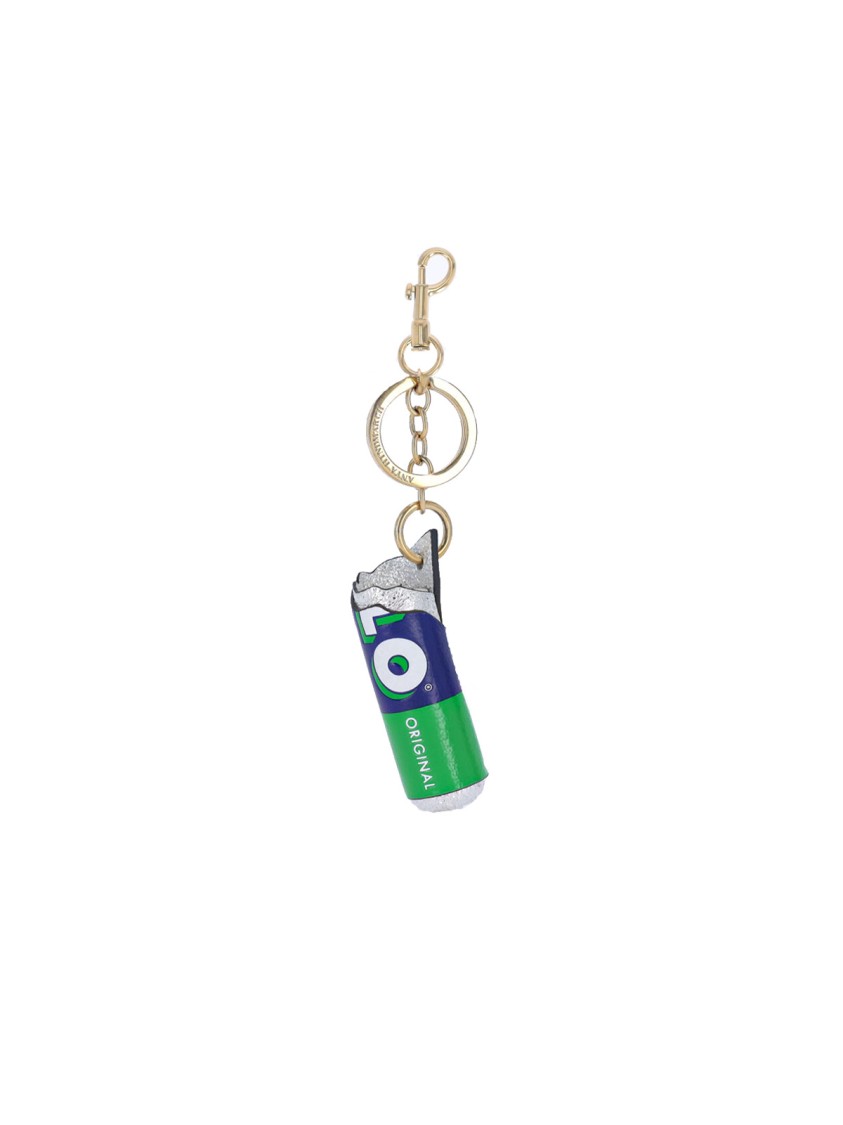 ANYA HINDMARCH ANYA HINDMARCH 'POLO CHARM' KEYCHAIN – MULTICOLOR