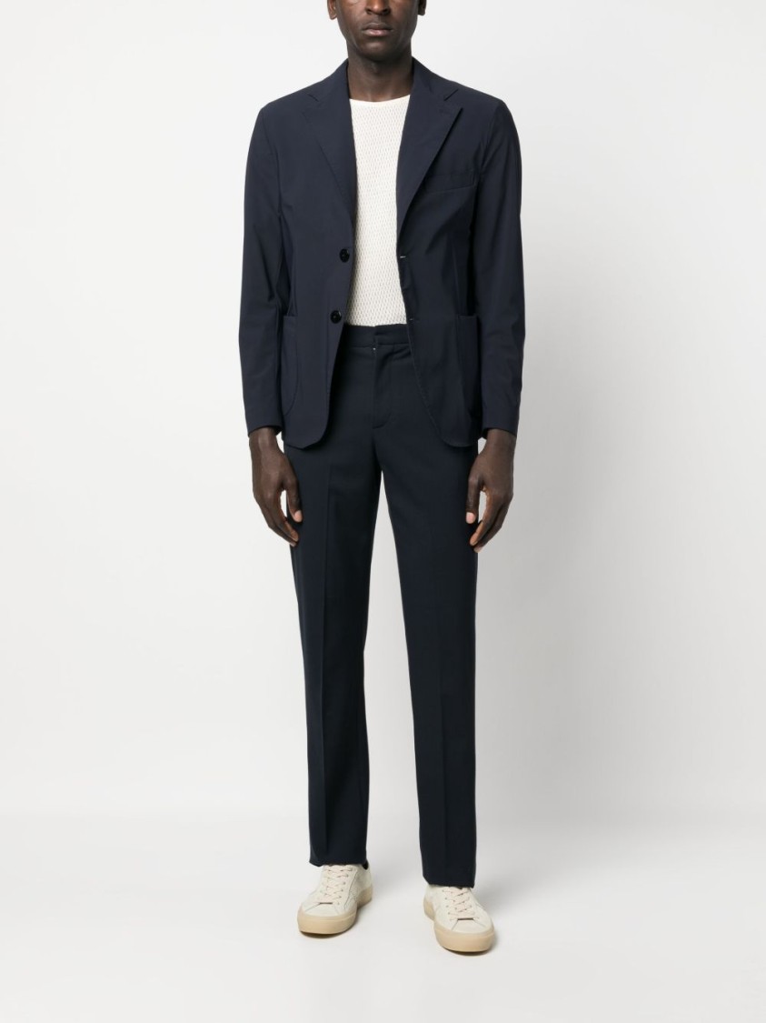 P.M.D.S PMDS TAILORED BLACK SINGLE-BREASTED JACKET