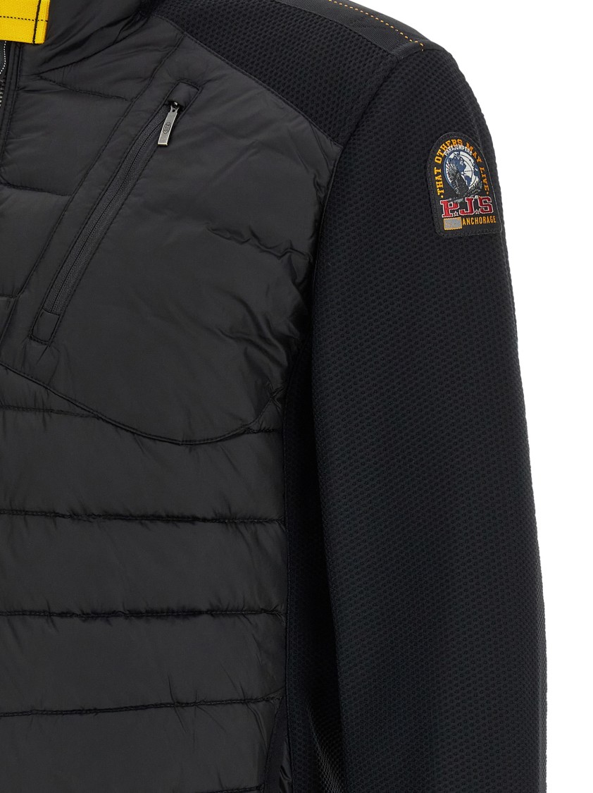 Parajumpers Jayden Hybrid Jacket In Black