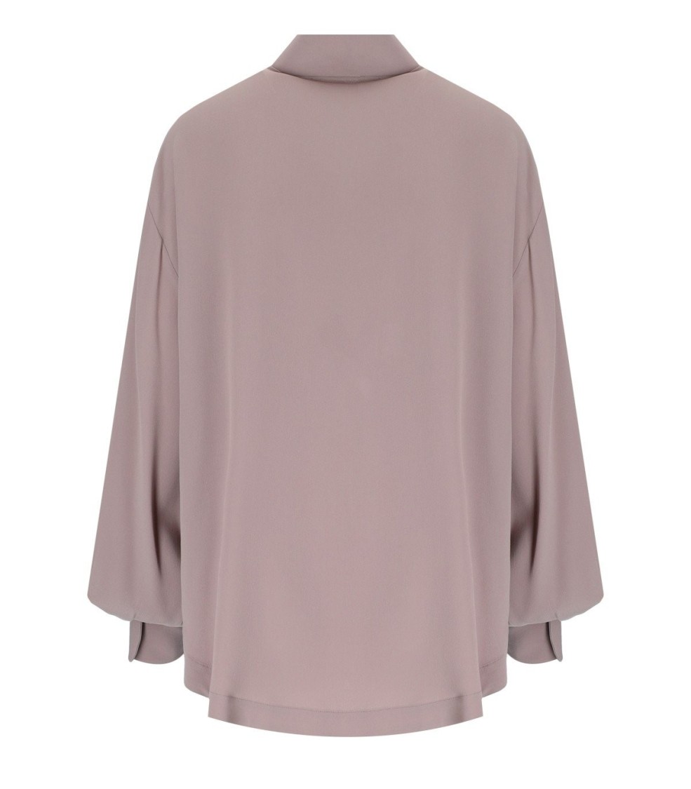 FEDERICA TOSI FEDERICA TOSI MAUVE OVERSIZE SHIRT