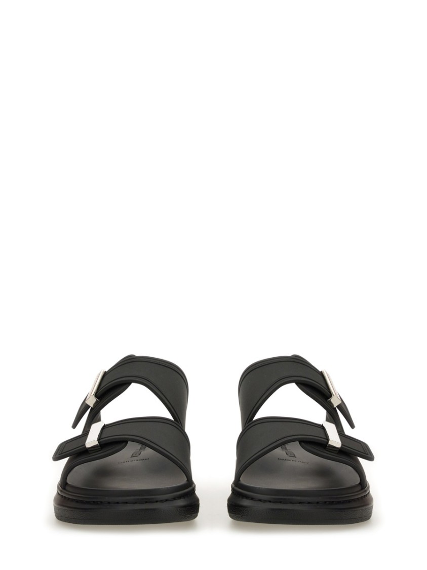 Alexander Mcqueen Hybrid Double Buckle Sandals | THE LIST Alexander Mcqueen Hybrid Double Buckle Sandals | THE LIST