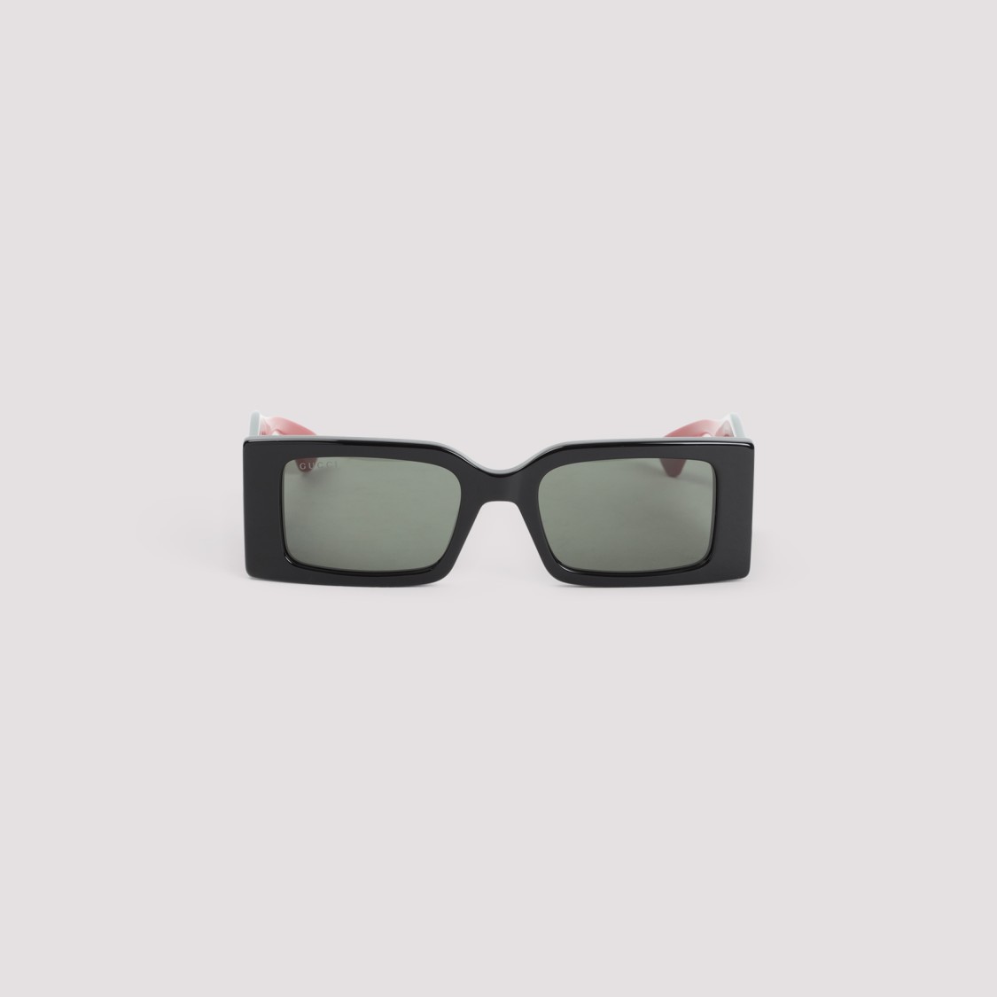 Gucci Grey Rectangular Ladies Sunglasses Gg1860s 003 52 In Black