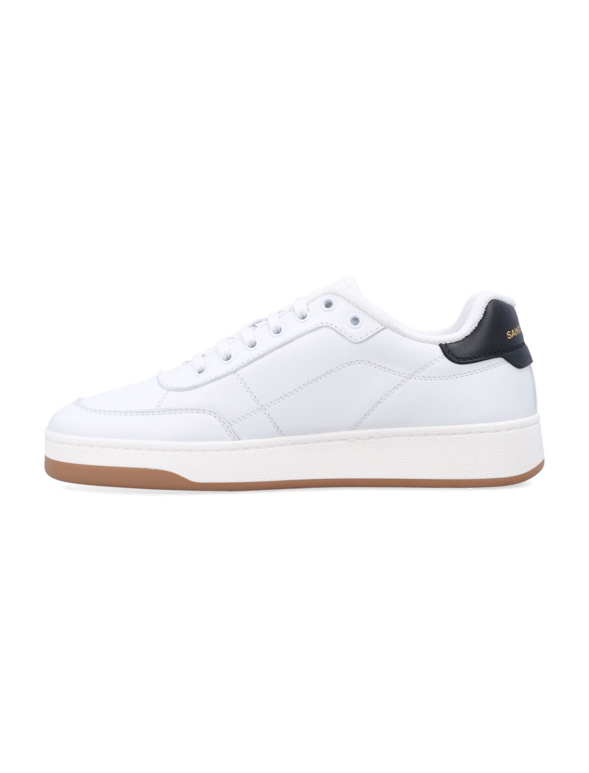 Saint Laurent Sl/61 Low-top Sneakers In White