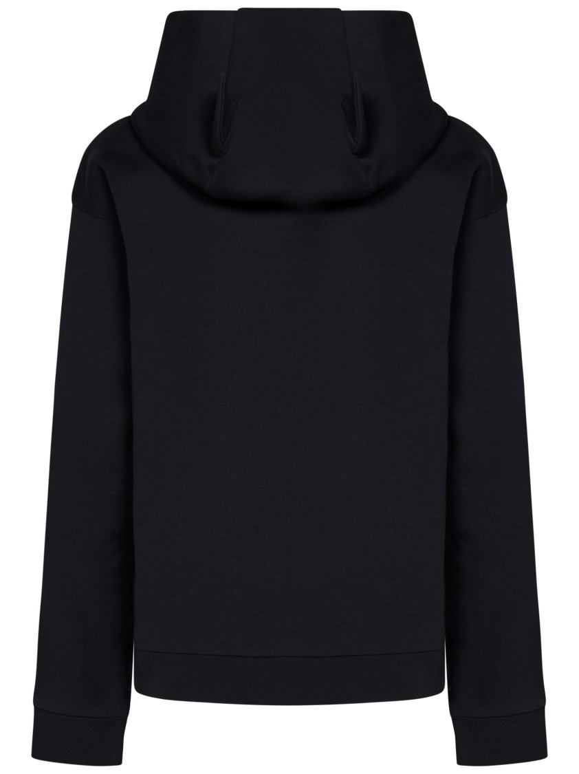 Coperni Black Sweater With Iconic Logo Print In Black