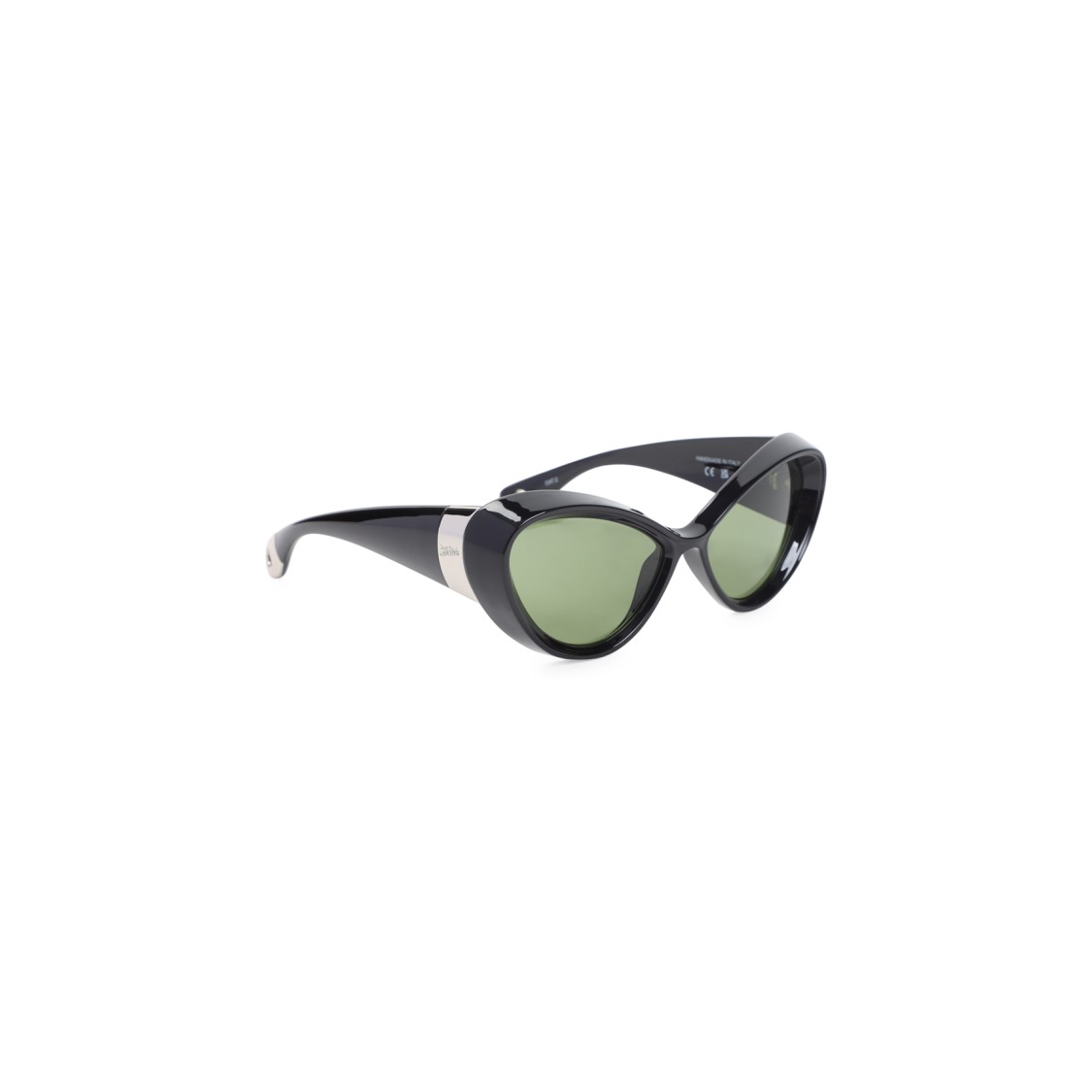 Jean Paul Gaultier "parisian Cat" Acetate Sunglasses In Gray