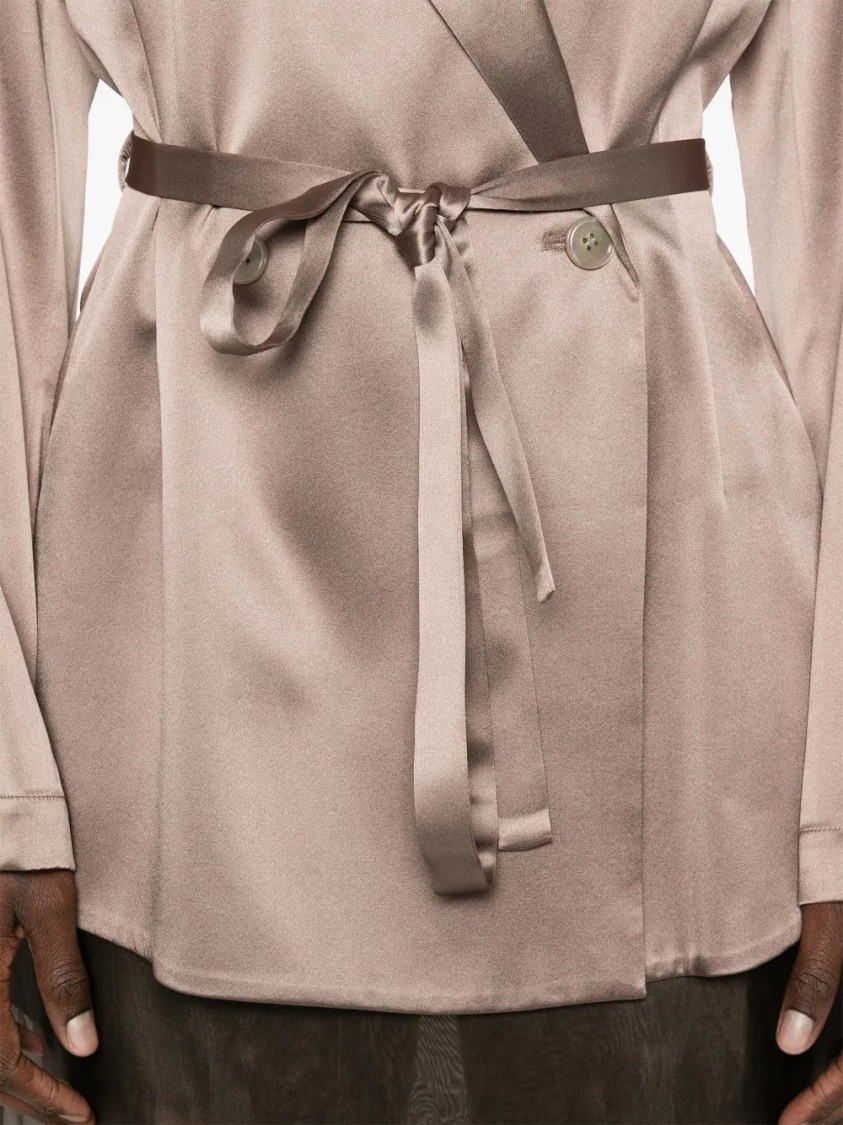 Joseph Lapel Long-sleeved Suit Jacket In Neutrals