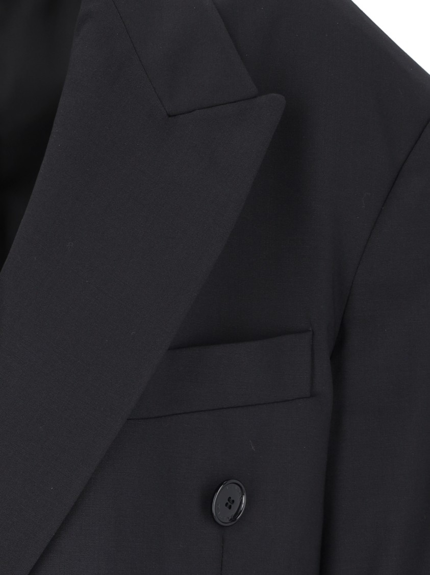 Isabel Marant Black Double-breasted Blazer