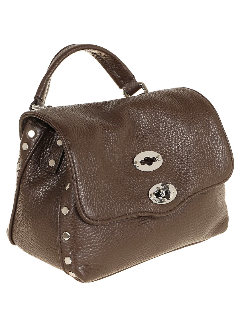 Zanellato Brown Postina Daily Giorno Baby Shoulder Bag In Brown