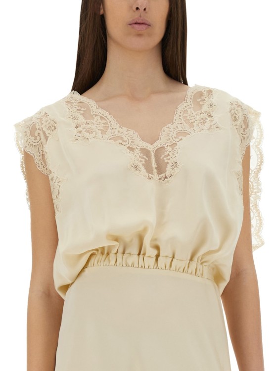 オールインワン・サロペット Rabanne Midi Dress Featuring Romantic Lace Inlays Rabanne Midi Dress Featuring Romantic Lace Inlays | THE LIST