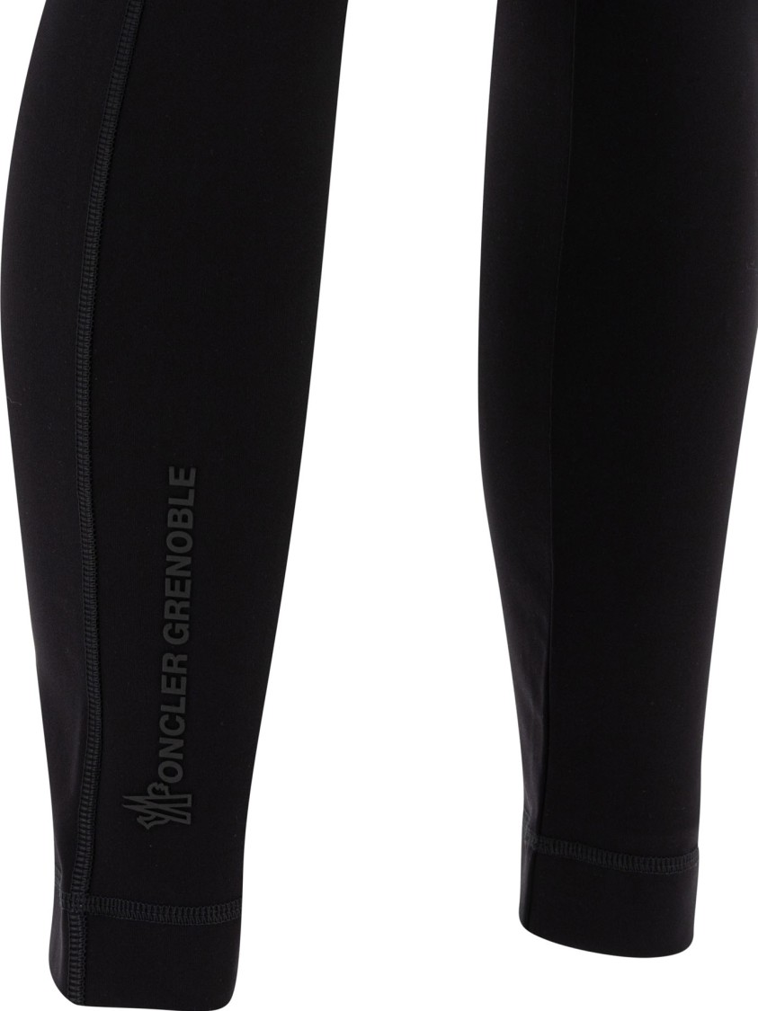 Moncler Grenoble High-rise Technical Jersey Leggings In Black