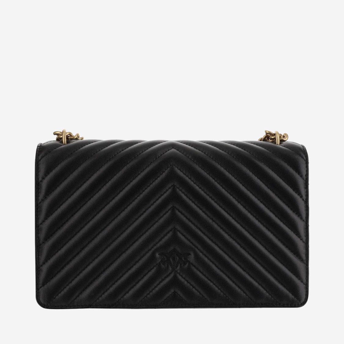 Pinko Love One Classic Shoulder Bag In Black