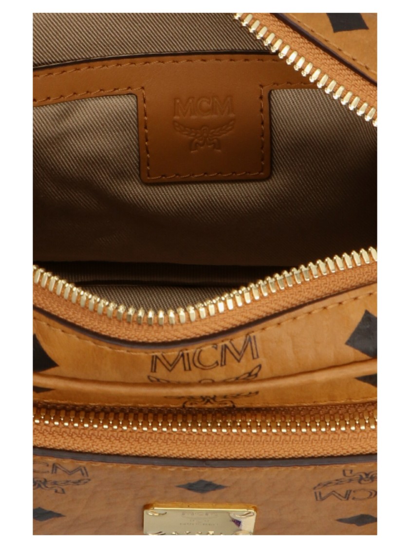 Mcm 'aren' Crossbody Bag In Brown