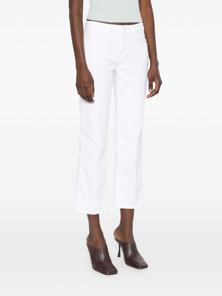 SEVEN SEVEN STRAIGHT LEG JEANS WITH CONCEALED FLY AND CLASSIC FIVE-POCKET DESIGN