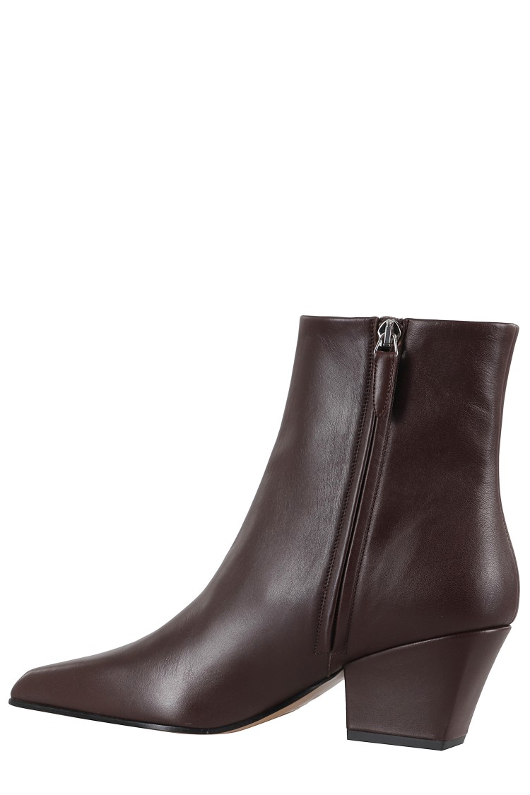 Paris Texas 60mm Pointed-toe Block-heel Boots