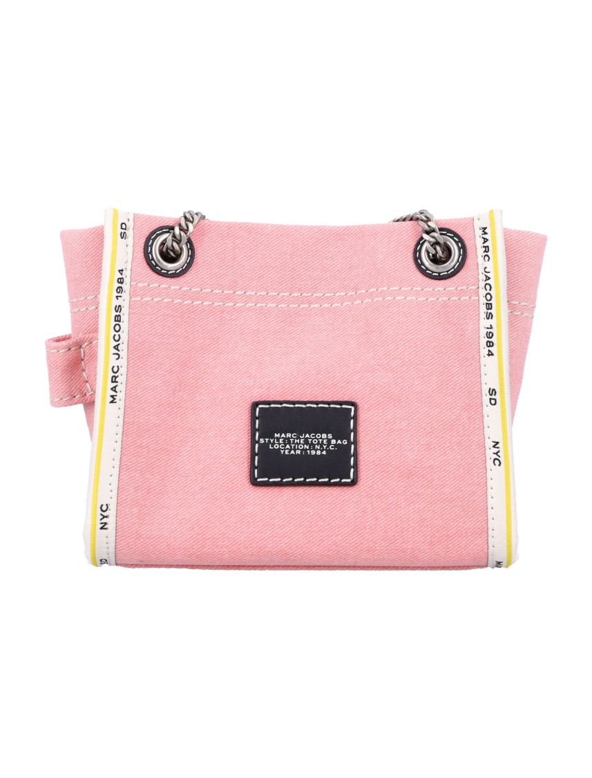 MARC JACOBS MARC JACOBS THE MINI TOTE BAG DENIM