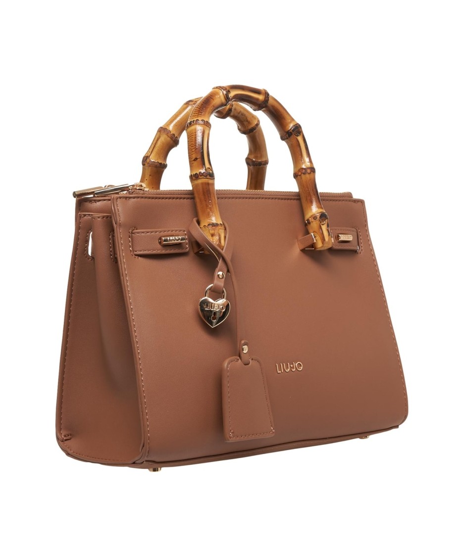 Liu •jo Liu Jo Shoulder Bag With Bamboo Handles