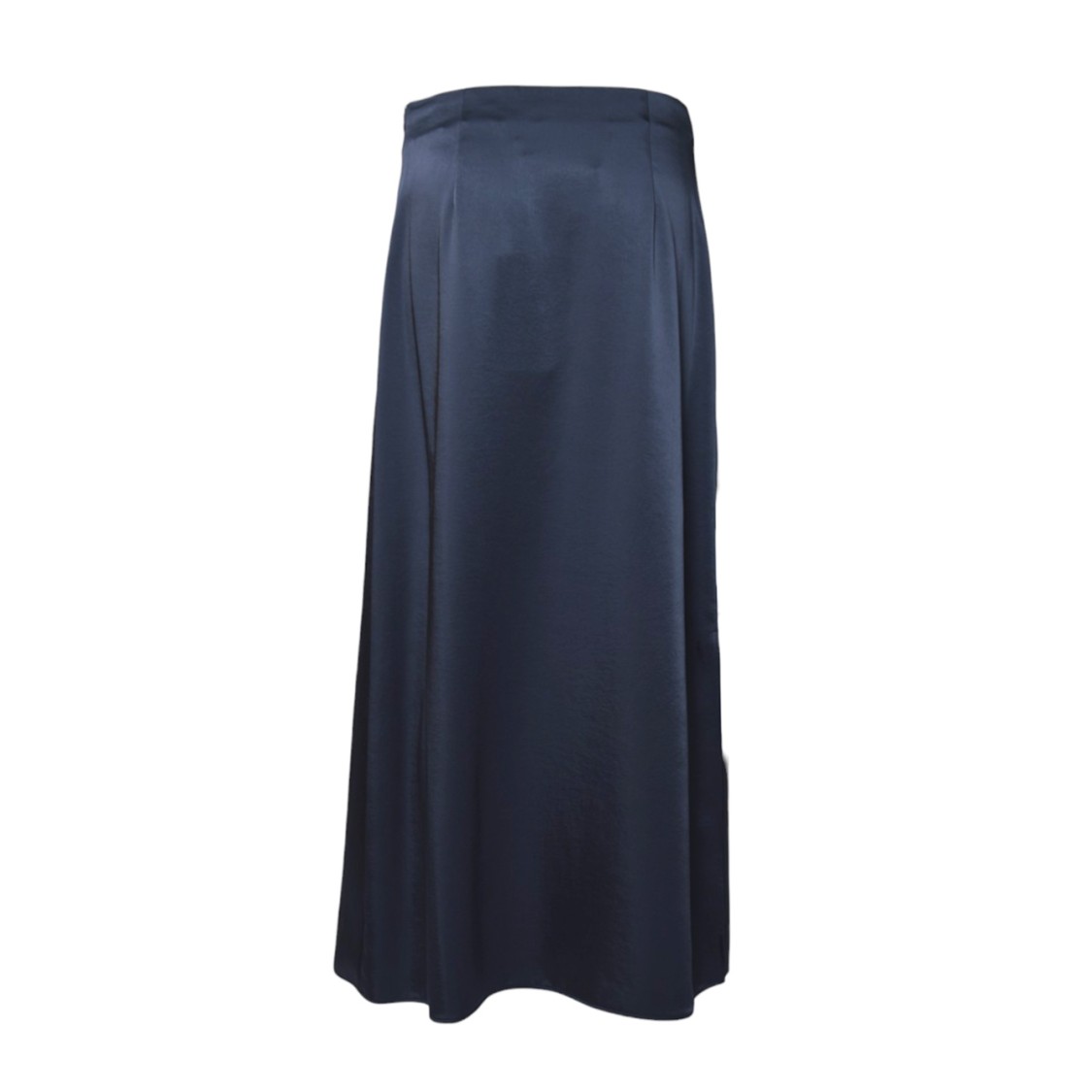 Max Mara Black Maxi Skirt With High Waist In Blue