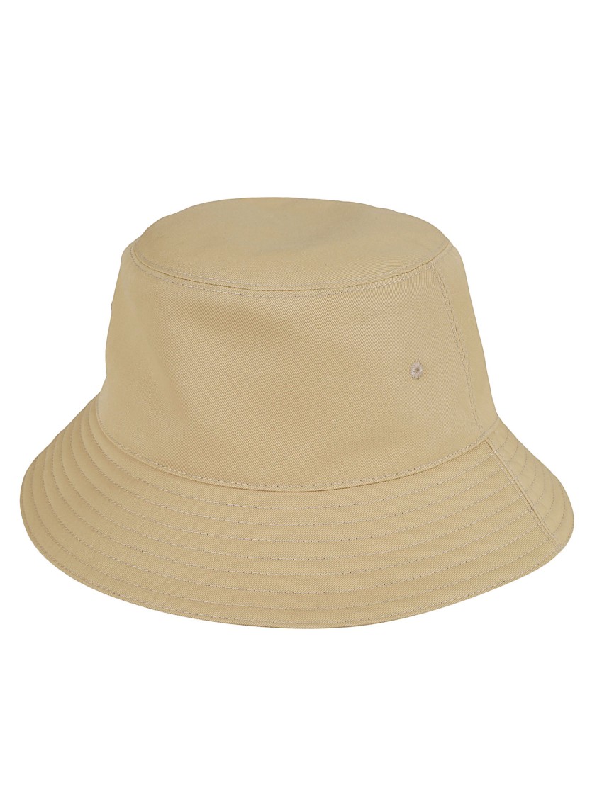 Burberry Structured Bucket Hat With Design