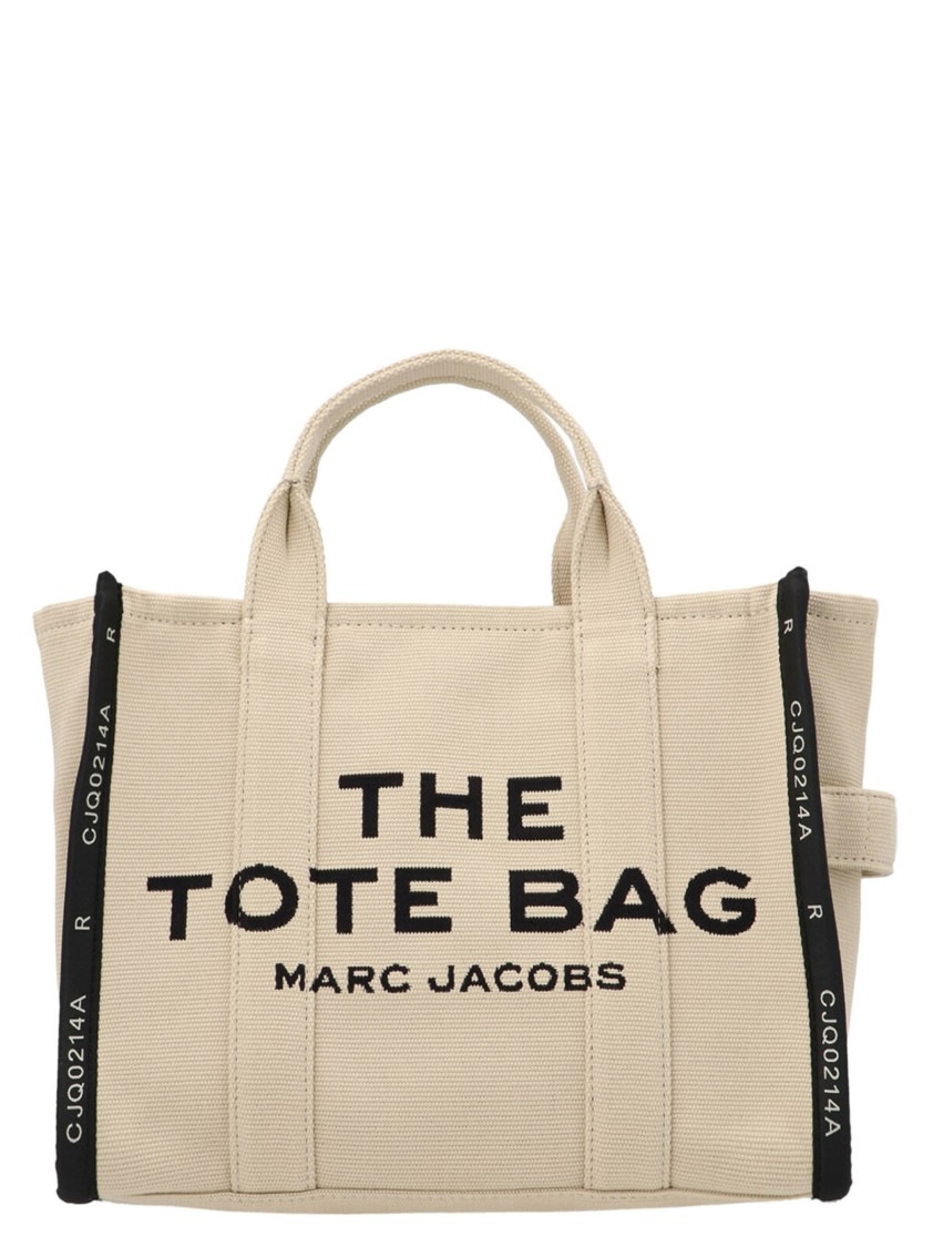 Marc Jacobs Shopping 'the Jacquard Medium Tote' In Neutral