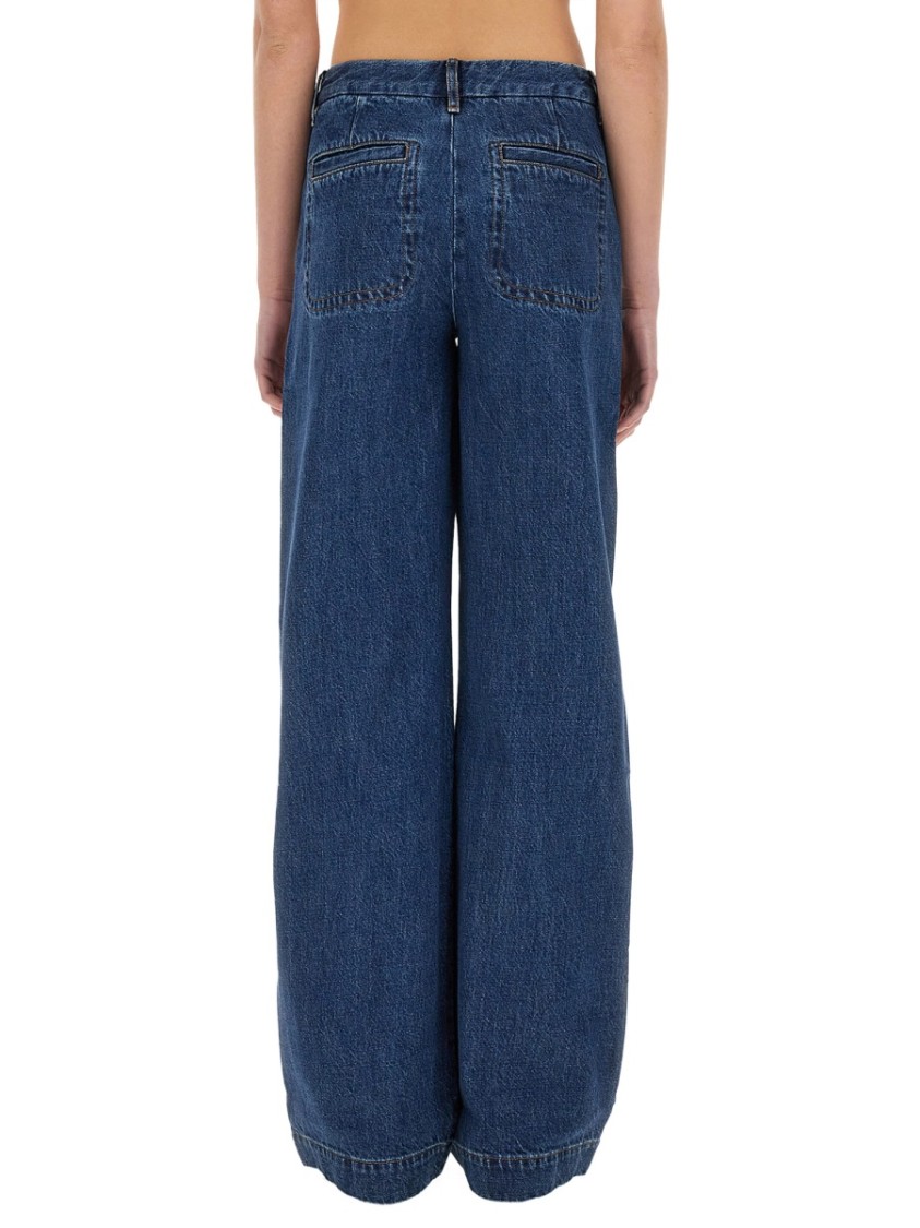 Apc Seaside Jeans In Blue