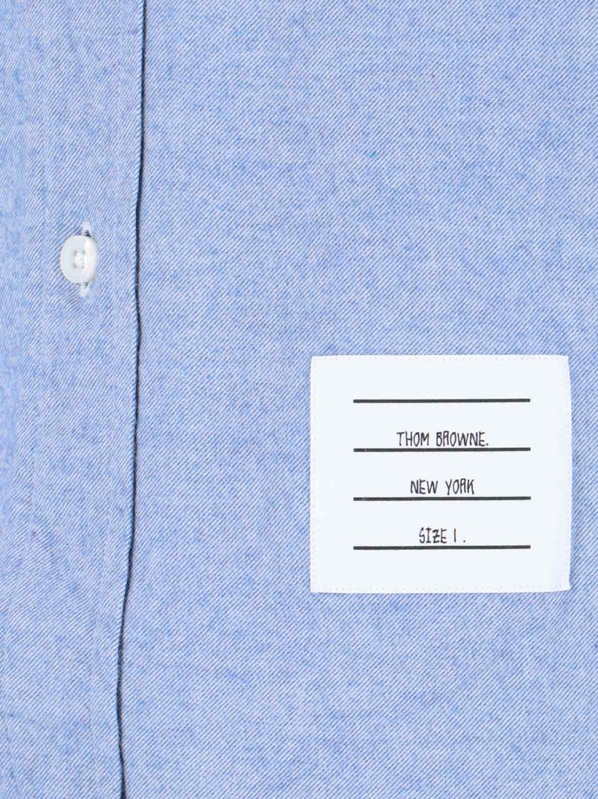 Thom Browne 4-bar" Shirt - Light Blue In Blue