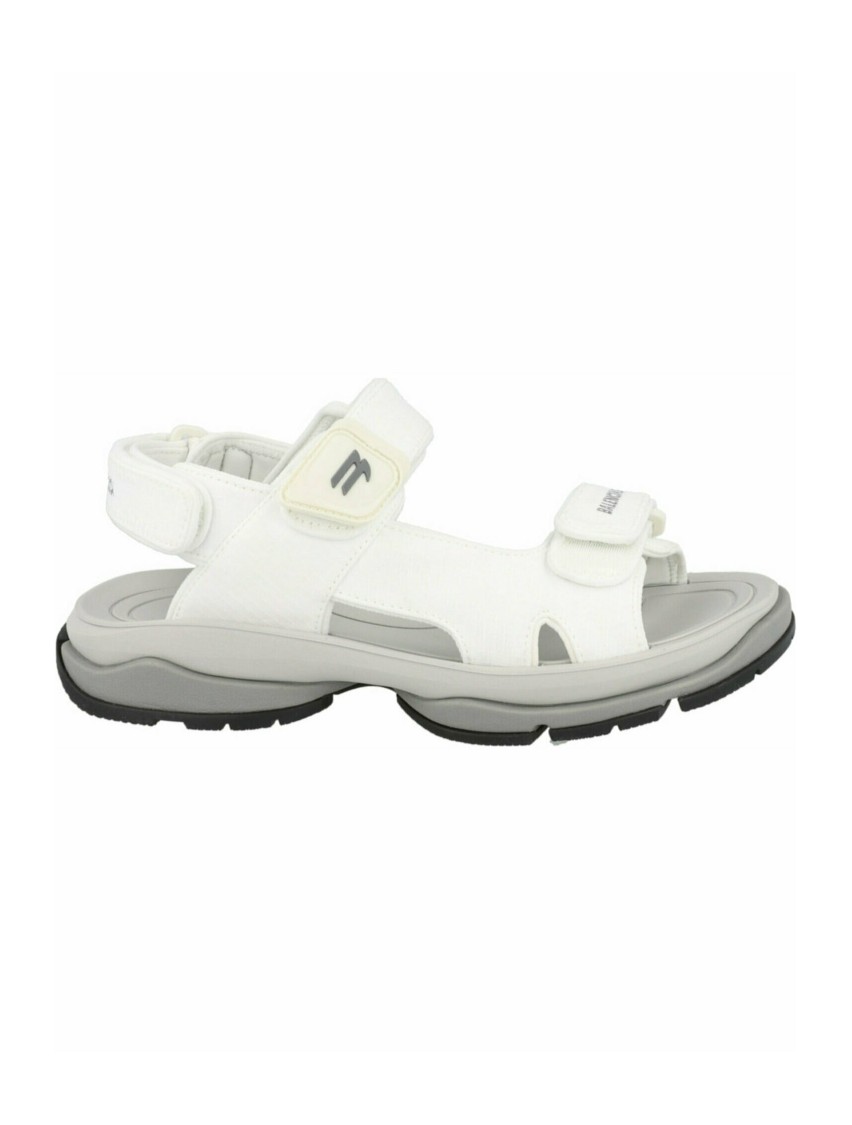Balenciaga Tourist Sandal In White