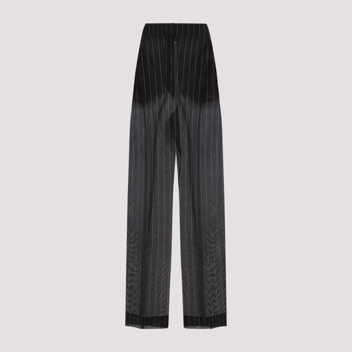 Khaite Trasnlucent Trousers In Black