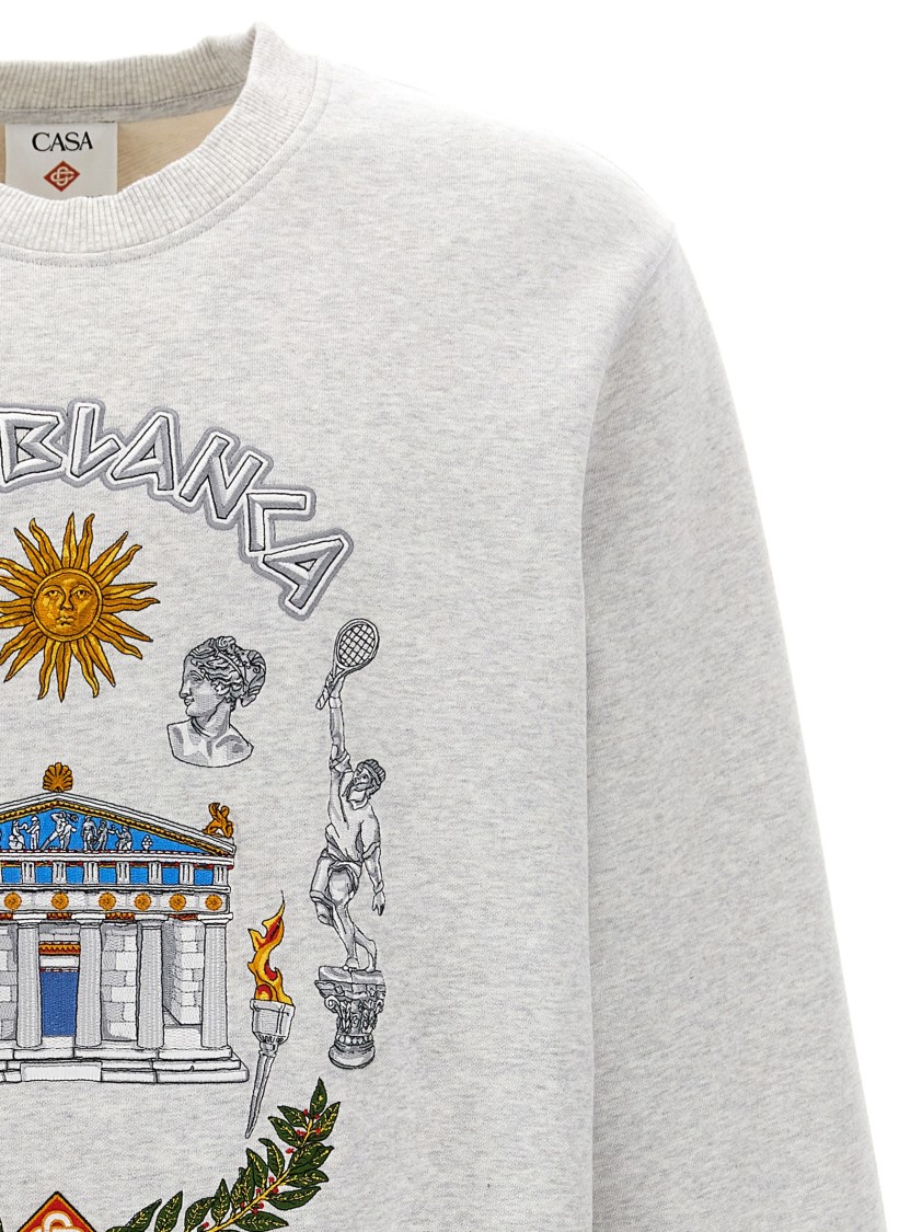 Casablanca 'Le Temple Du Sport' Sweatshirt | THE LIST