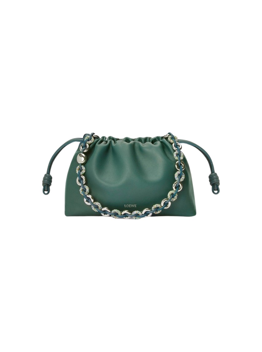 Loewe Medium Flamenco Purse Vetiver