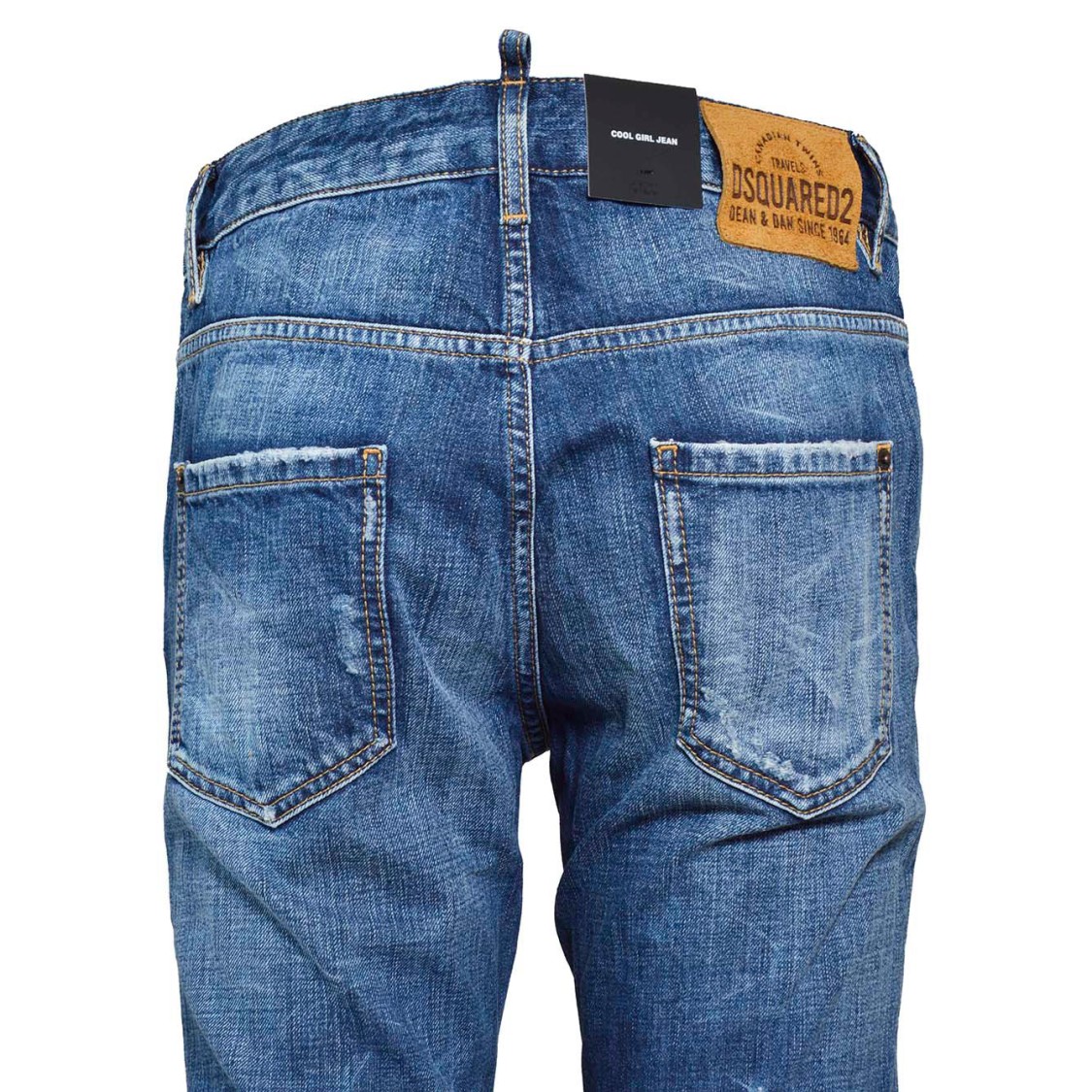 Dsquared2 Blue Denim Cool Girl Jeans In Blue