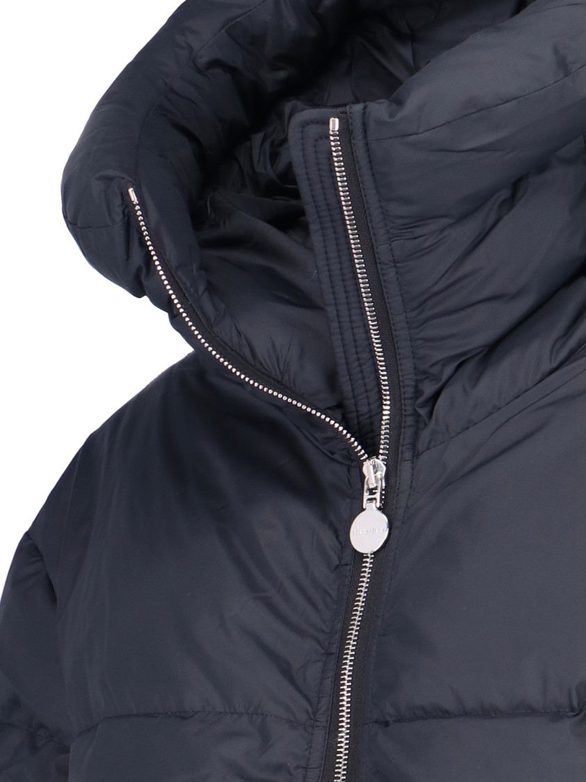 Ienki Ienki Bear Kenny Zip-up Puffer Jacket In Black