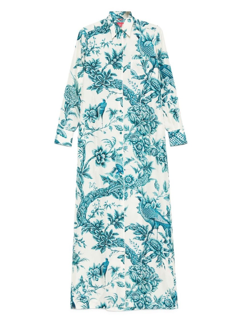 F.r.s For Restless Sleepers `antea` Dress In Blue