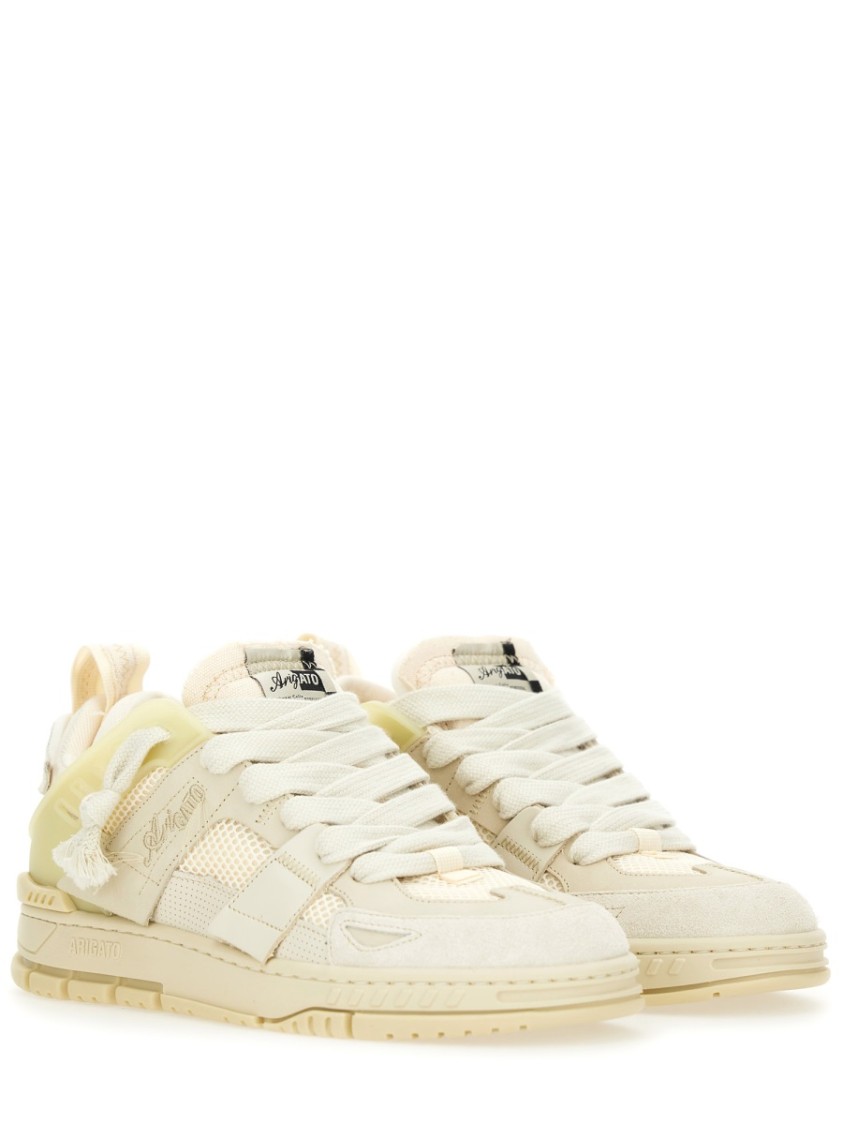 Shop Axel Arigato "patchwork Area" Sneakers In Neutrals
