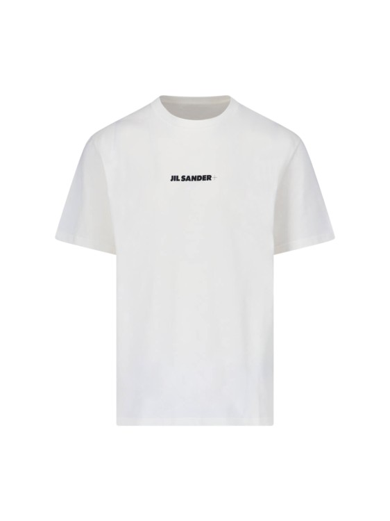 JIL SANDER+ ホワイト Tシャツ Jil Sander White T-Shirt With Subtle Logo | THE LIST