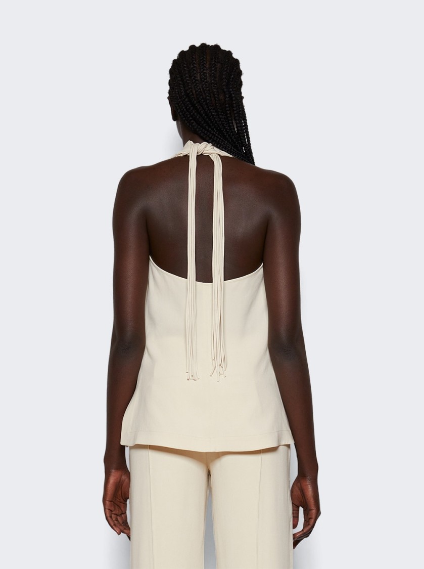 PROENZA SCHOULER PROENZA SCHOULER HALTER NECK TOP WITH OPEN BACK