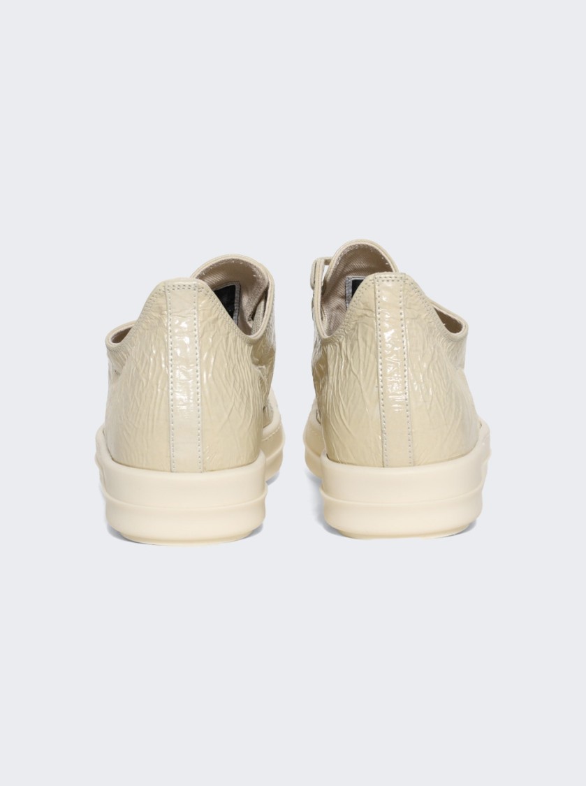Rick Owens Drkshdw Drkshdw By Rick Owens Hollywood Low Sneakers Parchment And Milk In Neutral