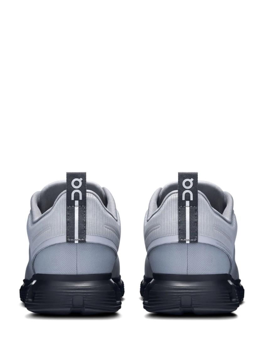 On Textured Grey Sneakers With Streamlined Silhouette In Gray