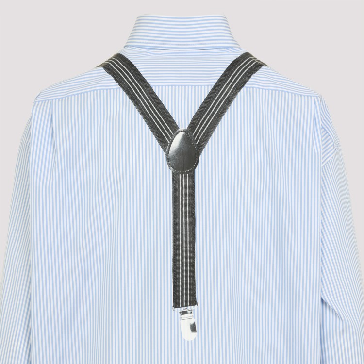 Moschino Light Blue Cotton Shirt in Blue | THE LIST