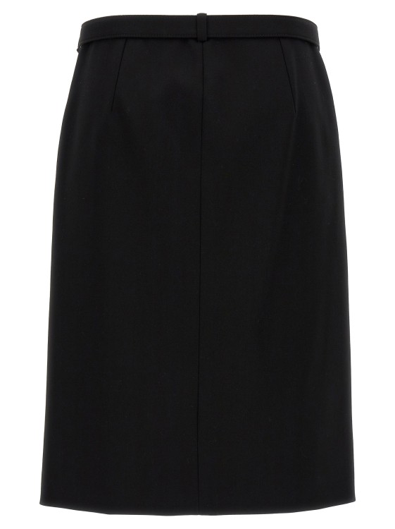 スカート GUCCI Wool skirt with removable belt Gucci Wool Skirt With Removable Belt Leather | THE LIST