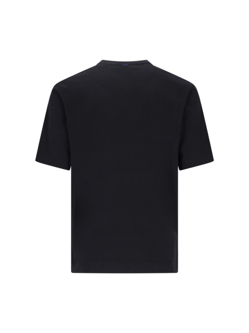 Burberry T-shirt With Round Neck And Short Sleeves