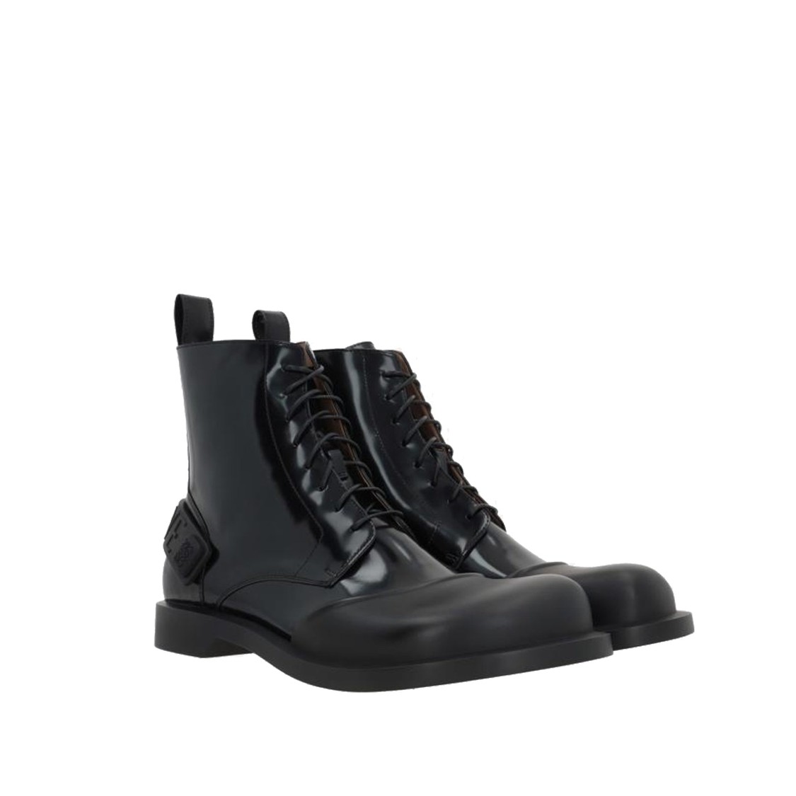 LOEWE LOEWE LEATHER LACE-UP BOOTS