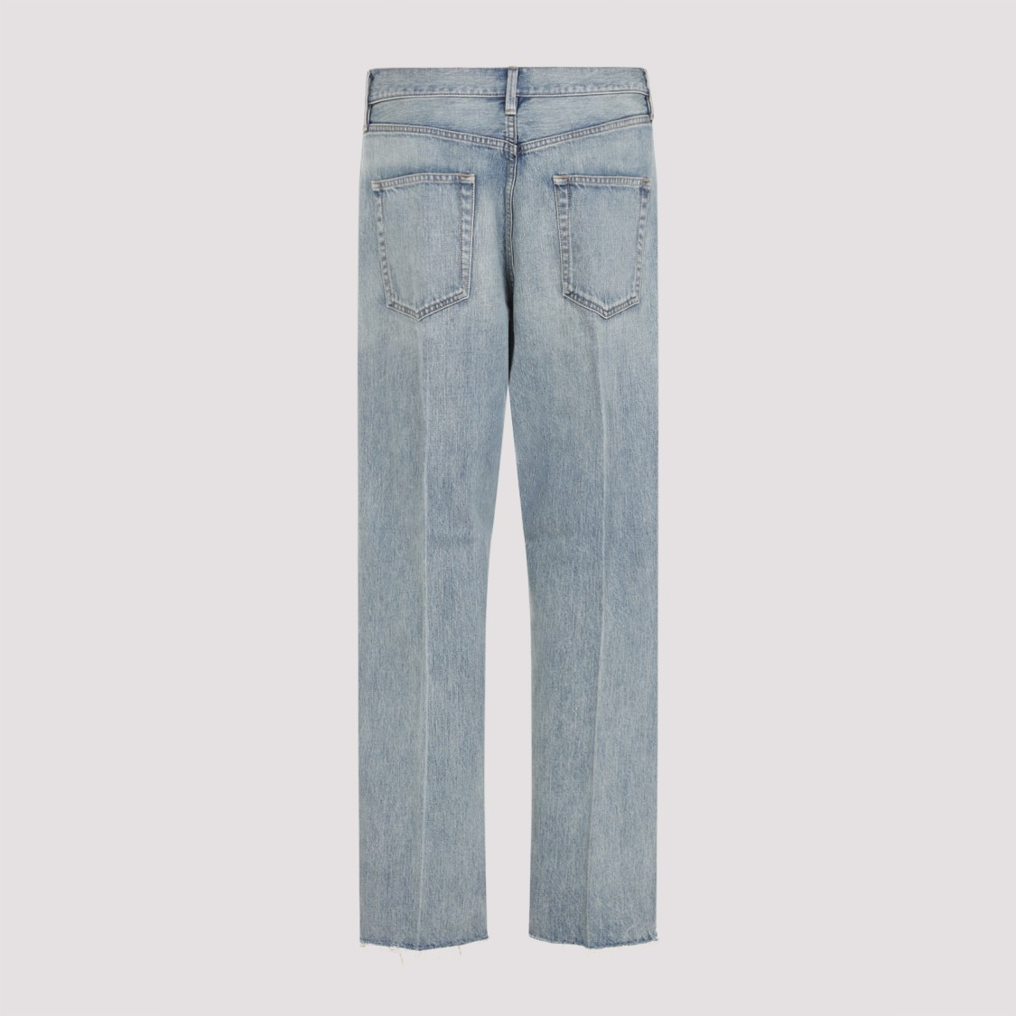 FEAR OF GOD FEAR OF GOD 80S 5 POCKETS LIGHT BLUE COTTON JEANS