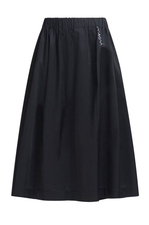 スカート Marni Voluminous Black Skirt With Elastic Waistband Marni Voluminous Black Skirt With Elastic Waistband | THE LIST