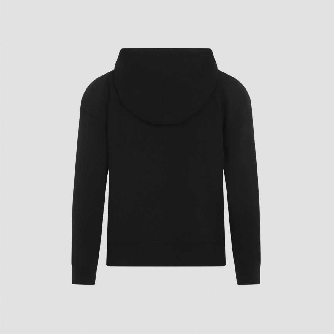 Jacquemus The Gros Grain Cropped Hooded Sweatshirt In Black