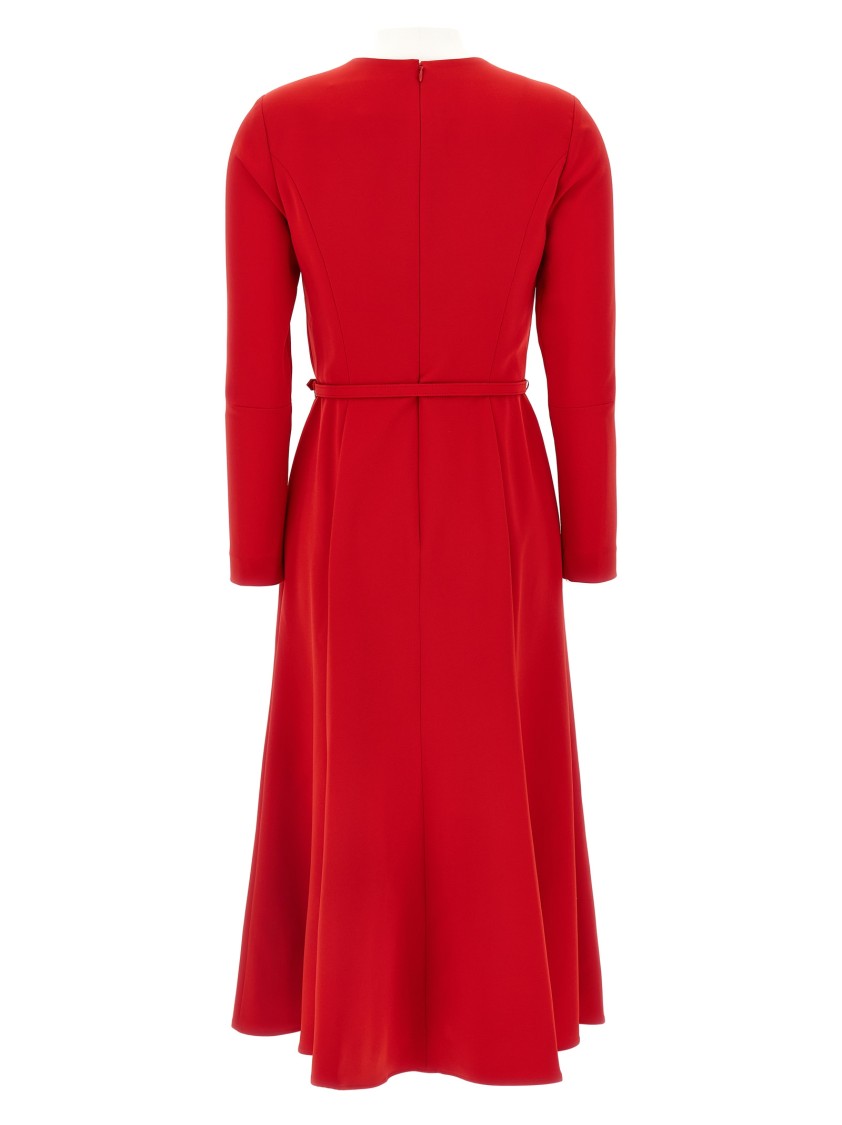 Carolina Herrera A-line Dress In Red