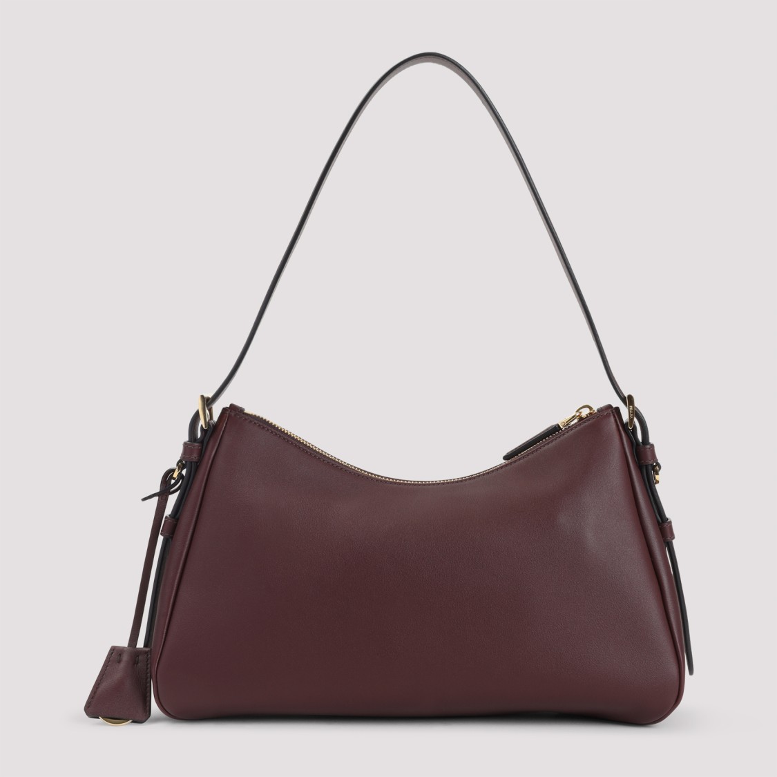 Prada Medium Aimee Shoulder Bag In Leather In Red