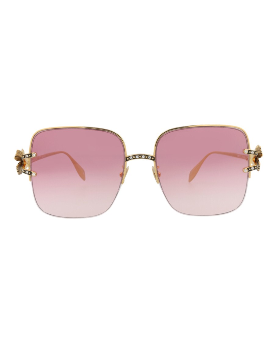 Alexander Mcqueen Mcqueen 57mm Gradient Square Sunglasses