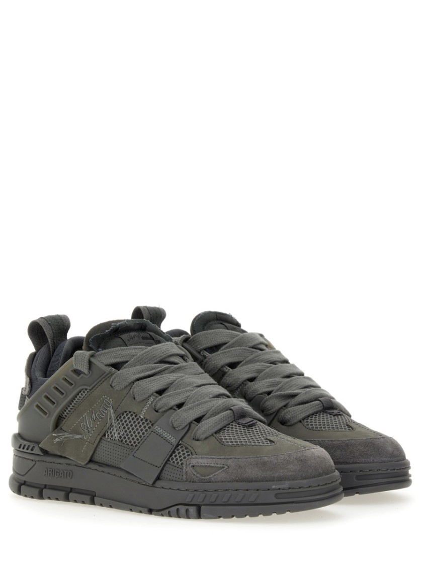 Shop Axel Arigato "patchwork Area" Sneakers In Grey
