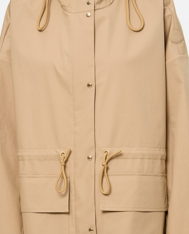 Moncler Gaillon Hooded Parka In Cotton | THE LIST